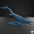 Mosasaurus-wax-11.png Mosasaurus hoffmanni 3D print model