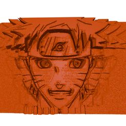 STL file Naruto Led Neon - Anime Wall Art 🎨・Model to download