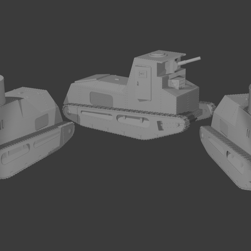 🪖 LKIII Leichter Kampfwagen III Tanks・ 3D File for 3D printing・Cults