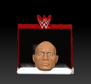 327326322_737985097536768_534501877970791463_n.png STL file WWE phone holder Raw x TheRock・3D printable model to download