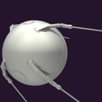 7.png Sputnik - 1 for SLA printers 3D print model
