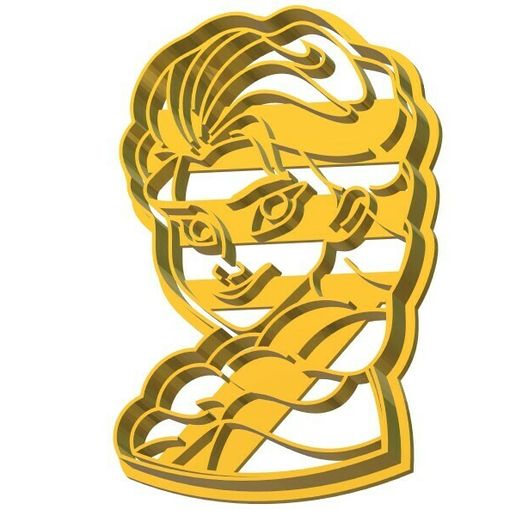 cortante cookie cutter 10cm elsa fondant galletita frozen 3D model