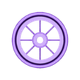 roue_a_rayon_v001.stl 32mm diameter radius railroad wheel G track