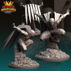 marvel-cuadrado-5.png STL file Marvel crisis protocol hawk presupported included・3D print design to download