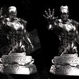 101022-Wicked-Iron-Man-Bust-05.jpg Wicked Marvel Iron Man Bust: Tested and ready for 3d printing