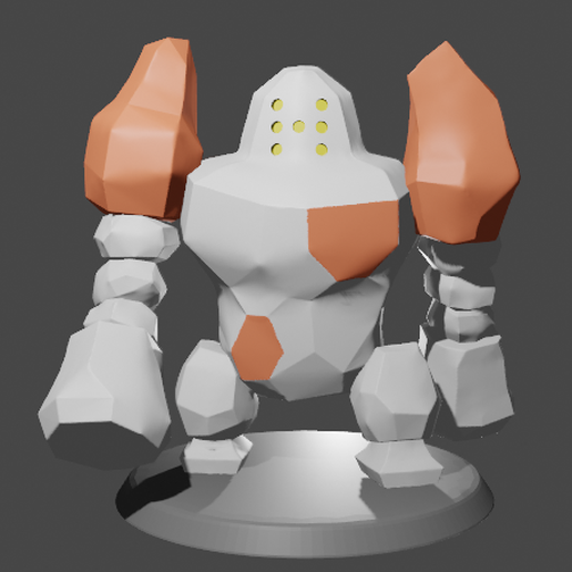 Regirock 3D model