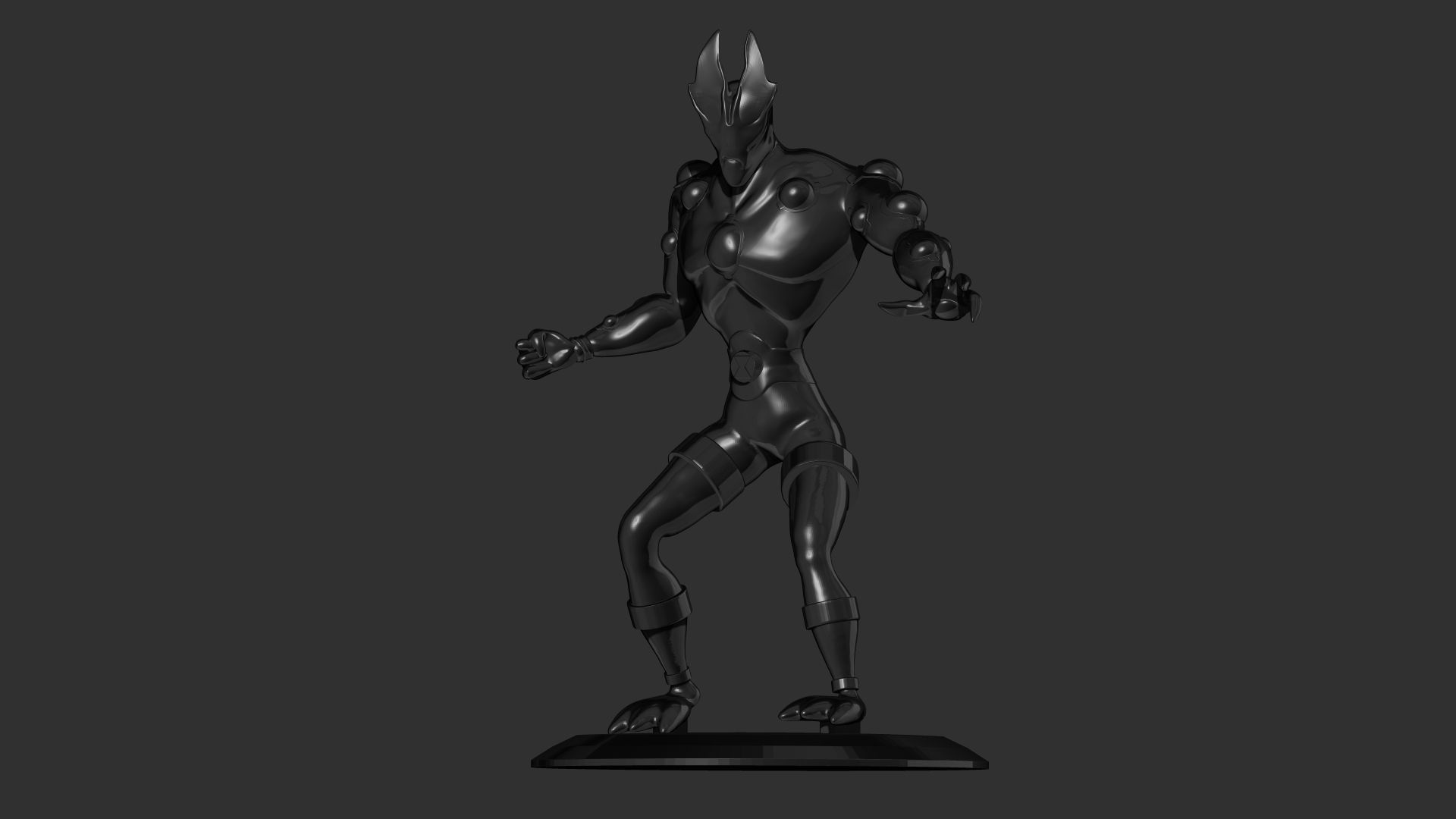 Descargar archivo STL BEN 10 - ALIEN EYE GUY • Objeto para impresora 3D ...