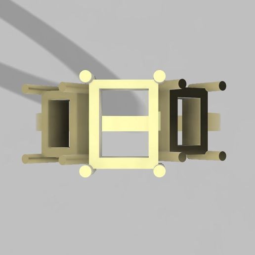 Woman gold ring 3D model