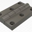 50x75x8-ø12-mm-4,5-mm-6x-Counterbore-holes.jpg Ultimate Machine Hinge collecton