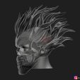 19b.jpg Ghost Rider mask -Agents of SHIELD - Marvel comics 3D print model