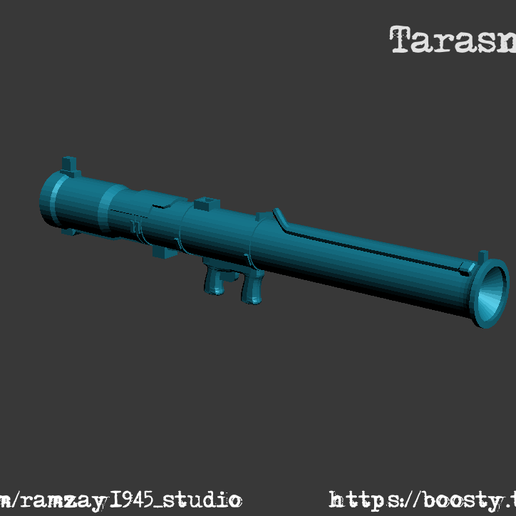 Tarasnice T21 Czechoslovac recoilless gun 1:100