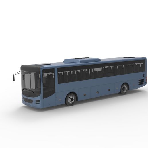 OBJ file INTERCITY BUS READY TO 3D PRINT 🚌 ・3D printable model to ...