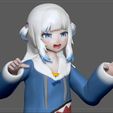 6.jpg GAWR GURA NORMAL VERSION STATUE CUTE GIRL ANIME CHARACTER 3D PRINT MODEL