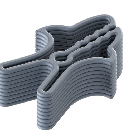 Card Holder - Shark - 3D model önizlemesi