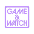 GameandWatch-Logo1.stl Game & Watch Logo