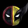 dyw.png Deadpool & Wolverine Logo Key Ring