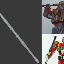 canvas.png MMPR - Red Dragon Thunder Megazord Staff