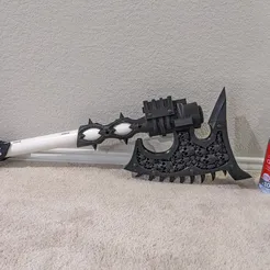 il_1140xN.3067400899_364t.webp 3D file Gorechild Axe of the Blood God・3D printer model to download