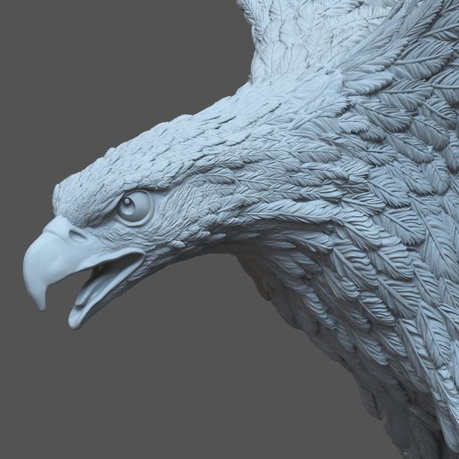 untitled.238.jpg figura águila 3d modelo de impresión 3D