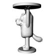2.jpg Bluey Life-Size Table - 60cm 3D Statue - Full Model & 200x200 Split Version