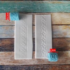 D05.jpg Datei STL Texture Roller - Texture Roller 05・Modell für 3D-Druck zum herunterladen