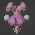 8.png 3D Model of Brain Stem and Cranial Nerves