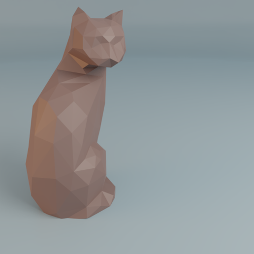 Cat 3D model