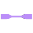 SingleASTM638-14_IV.stl Tensile Strength Test Specimen Generator ISO 527-2, ASTM D638-14