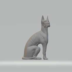 1.png STL-Datei Xoloitzcuintle Hund 3D-Druck Modell・3D-druckbare Vorlage zum herunterladen