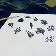 IMG_0102.jpg Leaf stamps for clay work and bullet journal