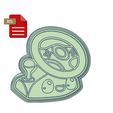 274938872_641474500157288_4916027225054001636_n.jpg Kawaii Driving Video Game Cookie Cutter and Stamp