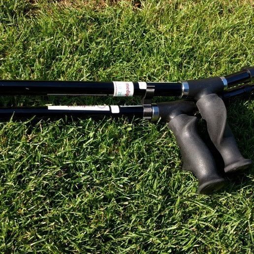 Crutch holder_22mm 3D model