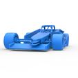 55.jpg Diecast Supermodified front engine race car V3 Scale 1:25