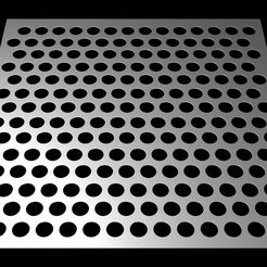 39-01.jpg Fichier STL PANNEAU PERFORÉ AVEC OUVERTURE À 39・Modèle imprimable en 3D à télécharger