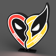 LightBox-Deadpool-Wolverine-02.png Deadpool Wolverine Heart LED LightBox Lamp