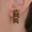 01.jpg STL file ear ring baby root guardian・Design to download and 3D print