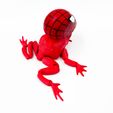 IMG_4429.jpg SpiderMan Flexi Toad Frog articulated print-in-place no supports
