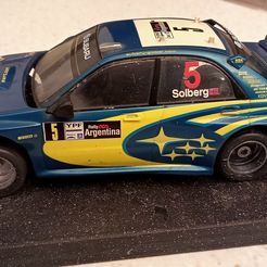 IMG20221208225228_00-1.jpg STL file Chassis for Subaru WRX Scalextric C2749 or similar・3D printing model to download