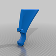 No-touch_door_Upper.png Download free STL file Door nob wing lever • 3D printing design, shink