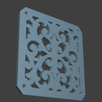 Screenshot-2026-09-17-173204.png Victorian Vent Cover Decor Grill – Ornate Wall Vent Cover, Decorative Register Grille, Gothic Scrollwork 3D Print File