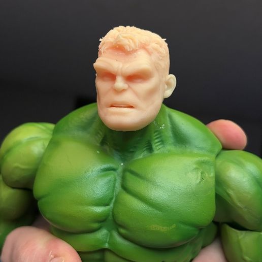 Hulk  Bruce Banner Mark Ruffalo headsculpt Marvel Legends figure custom