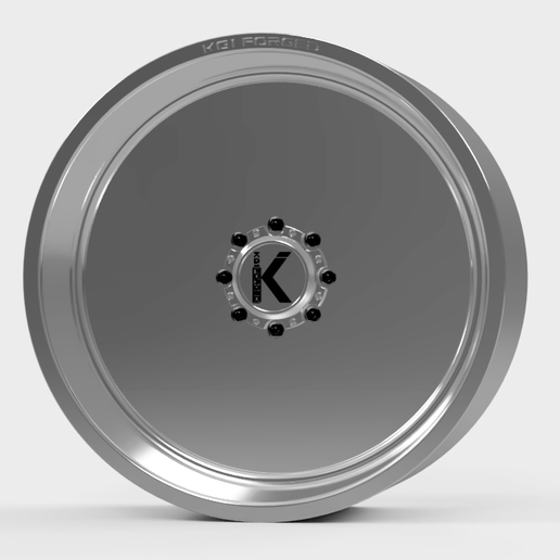Standard Rim - KG1 Forged "KF025" Big Smooth (STL FILES)