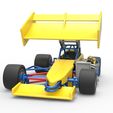 5.jpg Diecast Supermodified front engine Winged race car V2 Scale 1:25