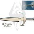 temp2.jpg Skyrim blade "Mehrune's Razor" downloadable / printable STL file for 3D printing