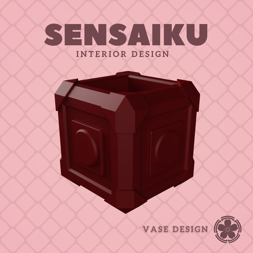 17. Cube 17 Custom Vase Design: Personalized Forms for Miniature and Modern Spaces - Ikebana Home Decoration for Modern Diorama