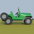 4.png STL  FULL  JEEP  CJ 5  1954
