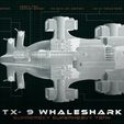 TX-9-Schematic.jpg TX-9 Whaleshark Destroyer - Greater Good Supremacy Superheavy Tank