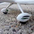 1.jpg Free STL file RC FPV airplane - Model V fuselage・3D printing model to download