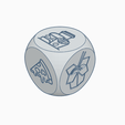 dice1.png Бесплатный STL файл Fast Food Dice・3D-печать объекта для загрузки
