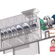 industrial-3D-model-Screw-dewatering-machine2.jpg Modelo industrial 3D Deshidratadora de tornillo